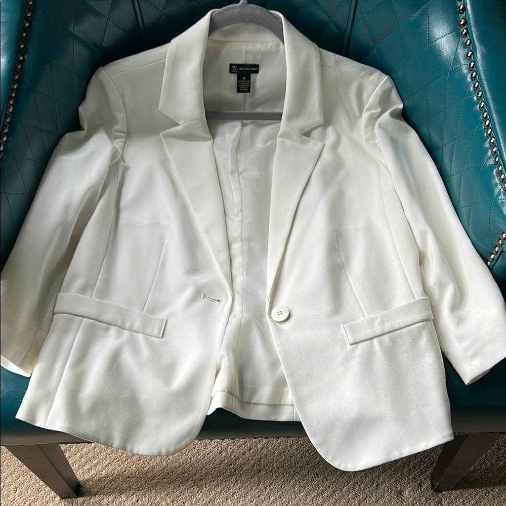 Women's White Blazer